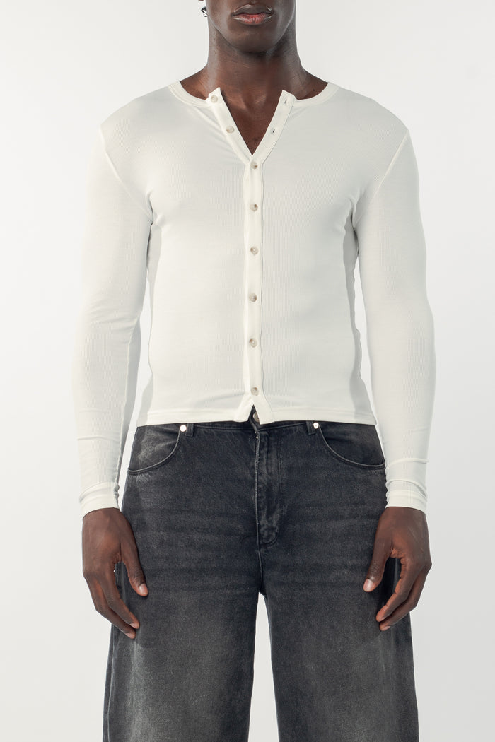 Kaaj Longsleeve White