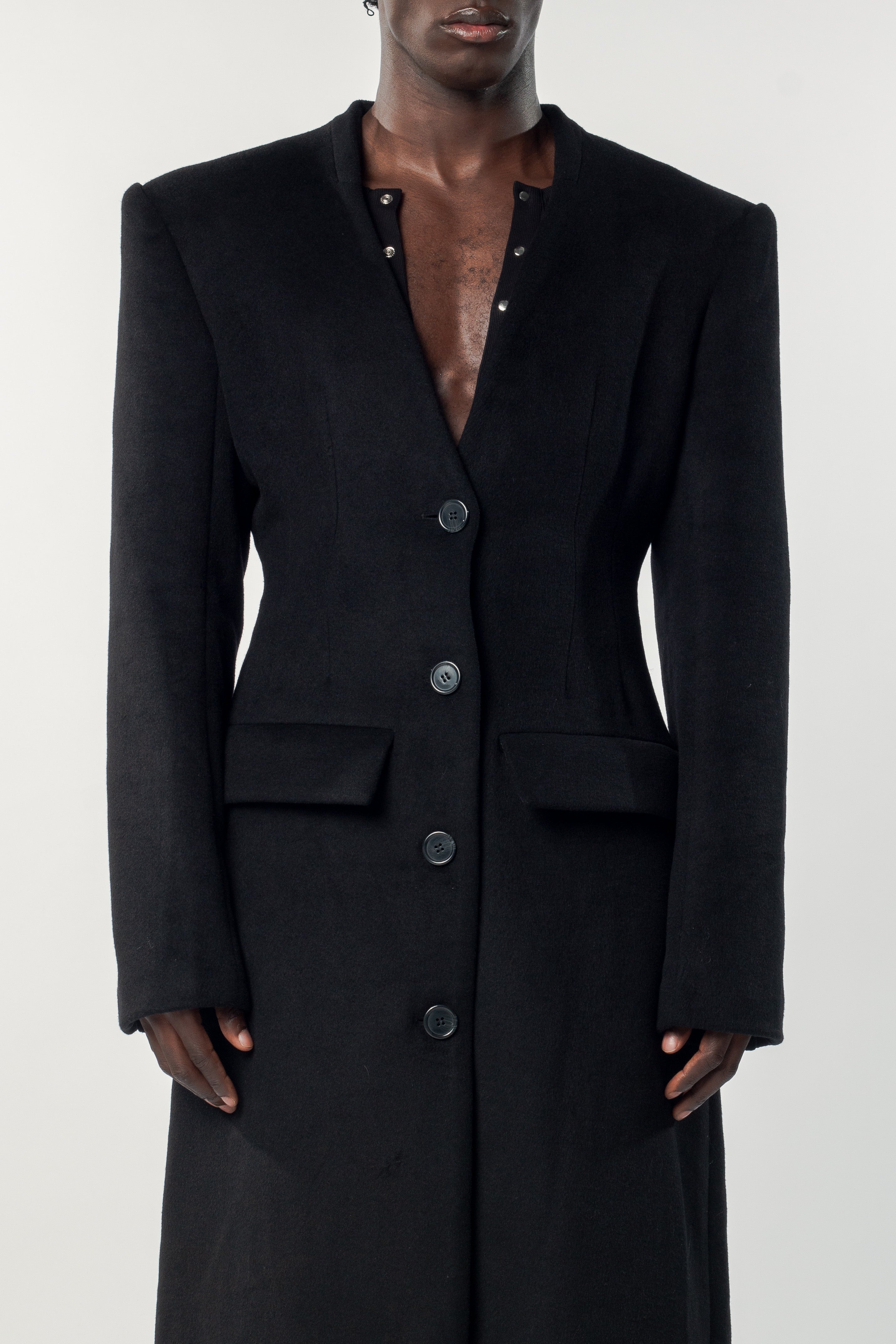 Clem Coat Black