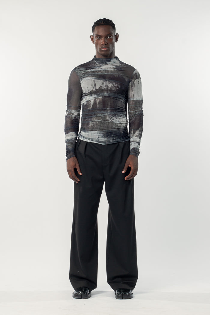 Kir Top Mono Print