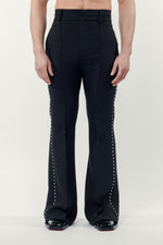 Leighton Studded Pants Black