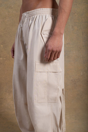 
            
                Load image into Gallery viewer, Dean Parachute Pant Cream
            
        