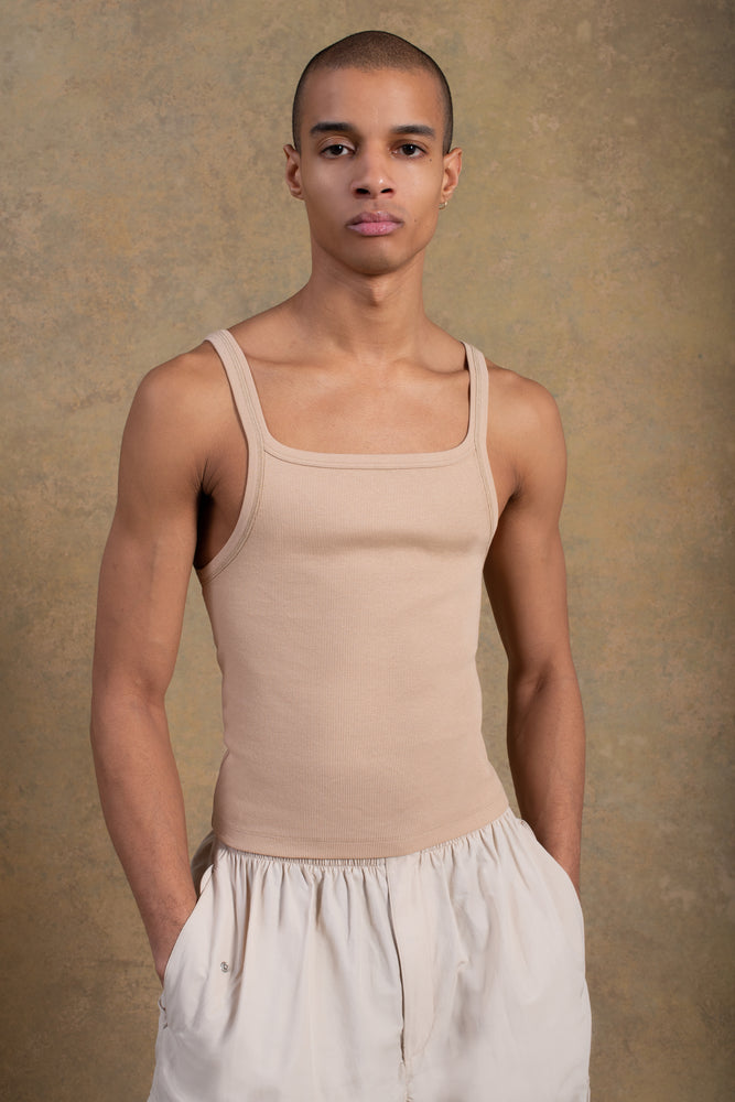 
            
                Load image into Gallery viewer, Xavier Tank Top Sand
            
        