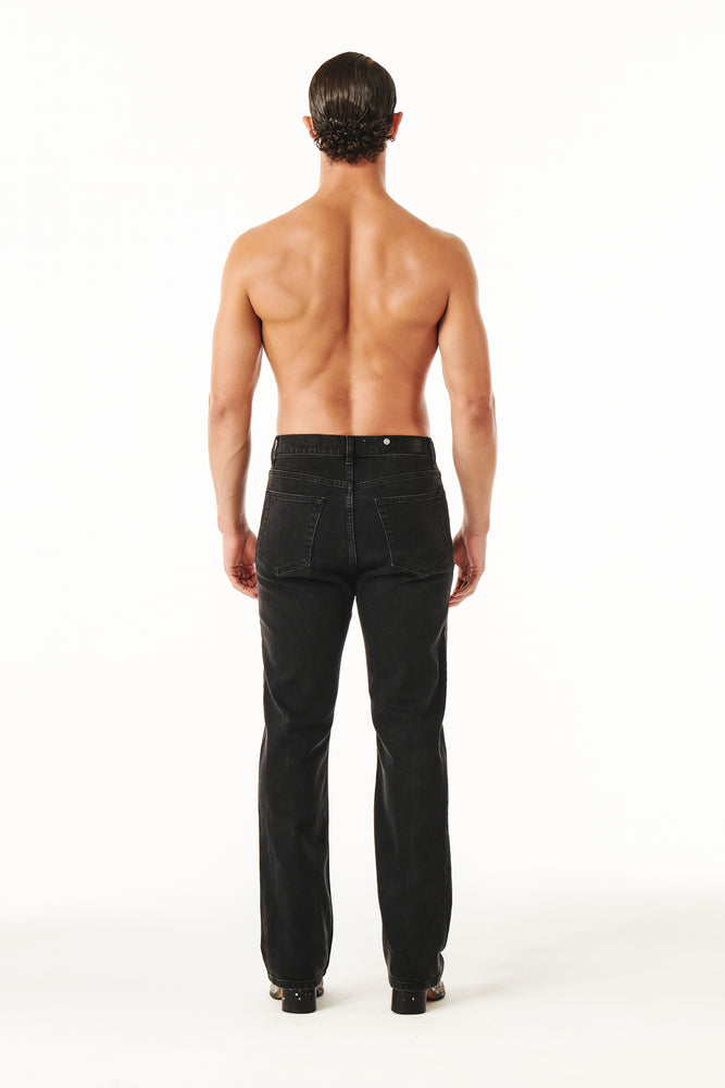 John Denim Pant Washed Black