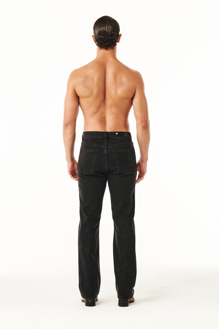 John Denim Pant Washed Black