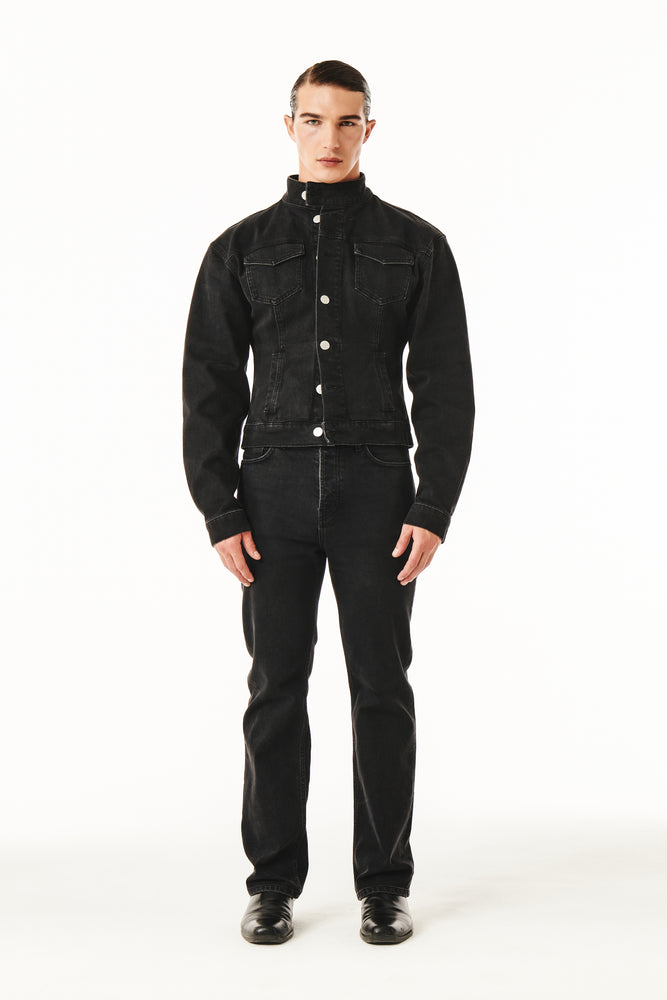 John Denim Pant Washed Black