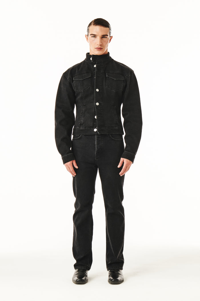 John Denim Pant Washed Black