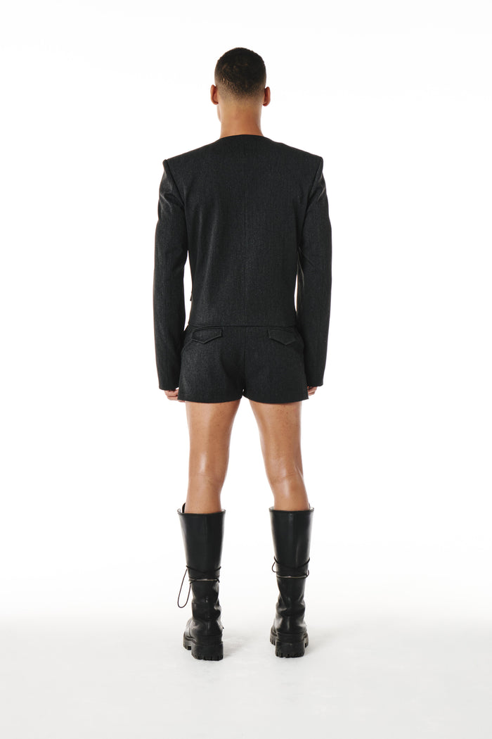 Gustave Blazer Charcoal