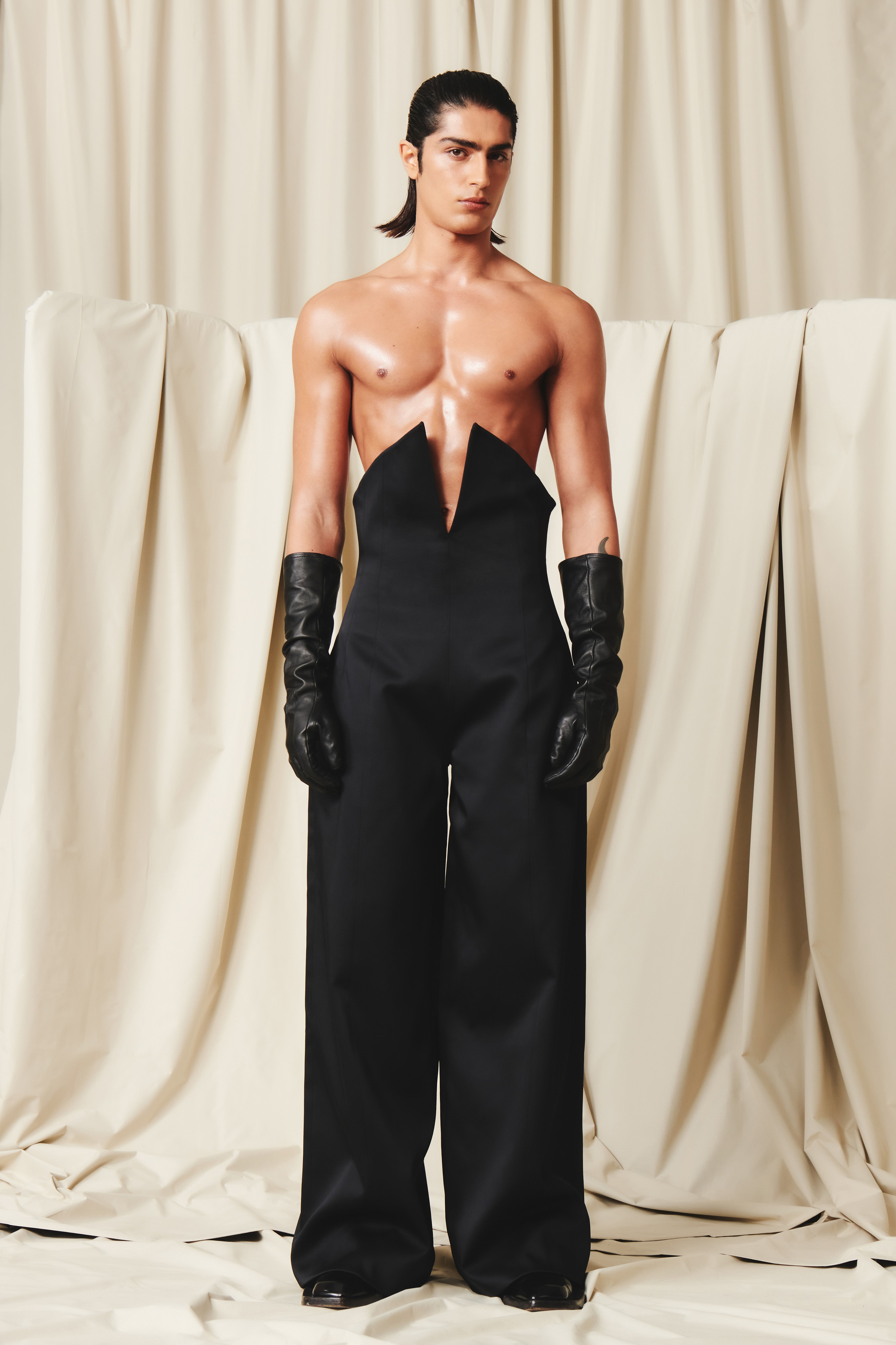 Finlay Black Corset Jumpsuit