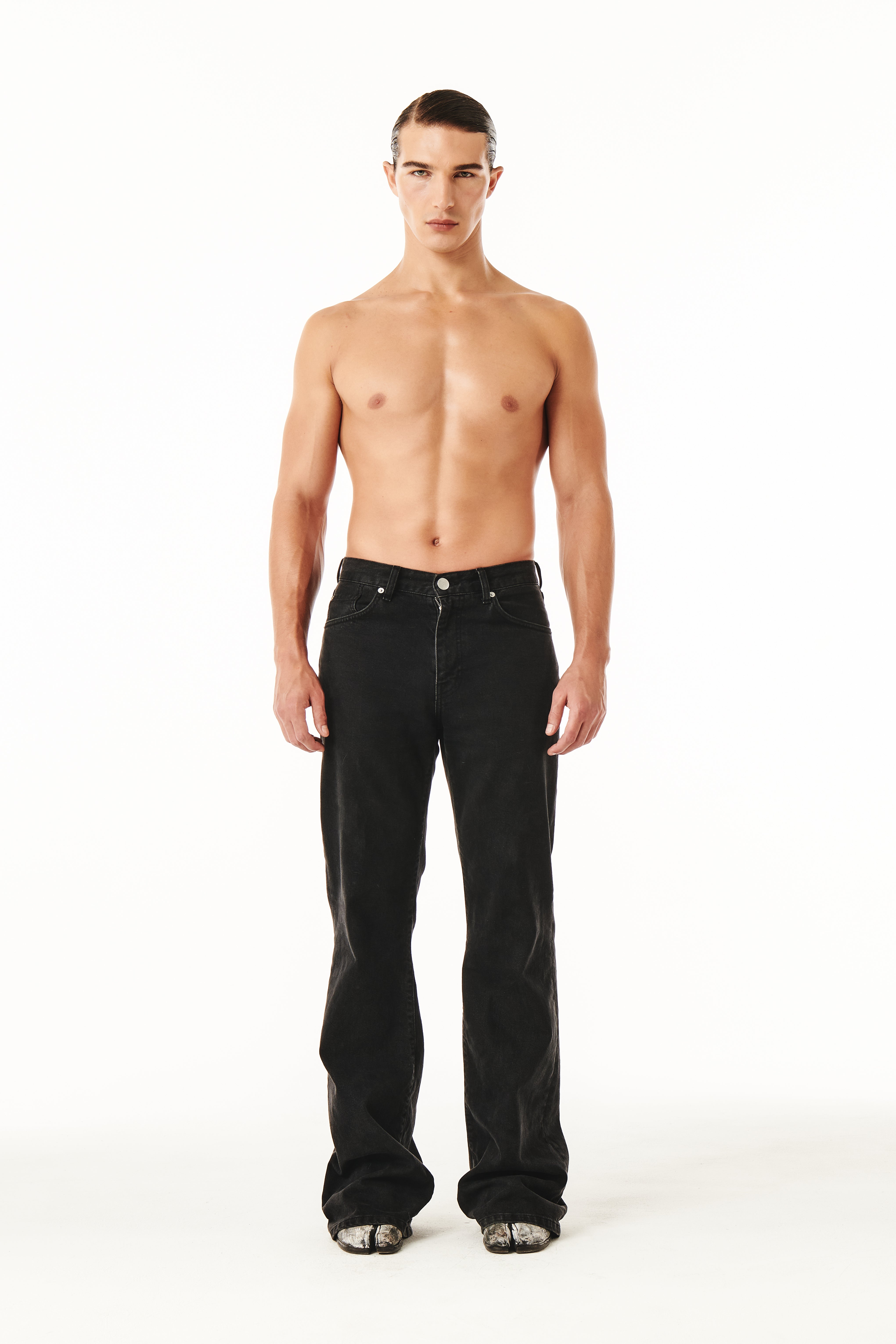 James Denim Pant Washed Black