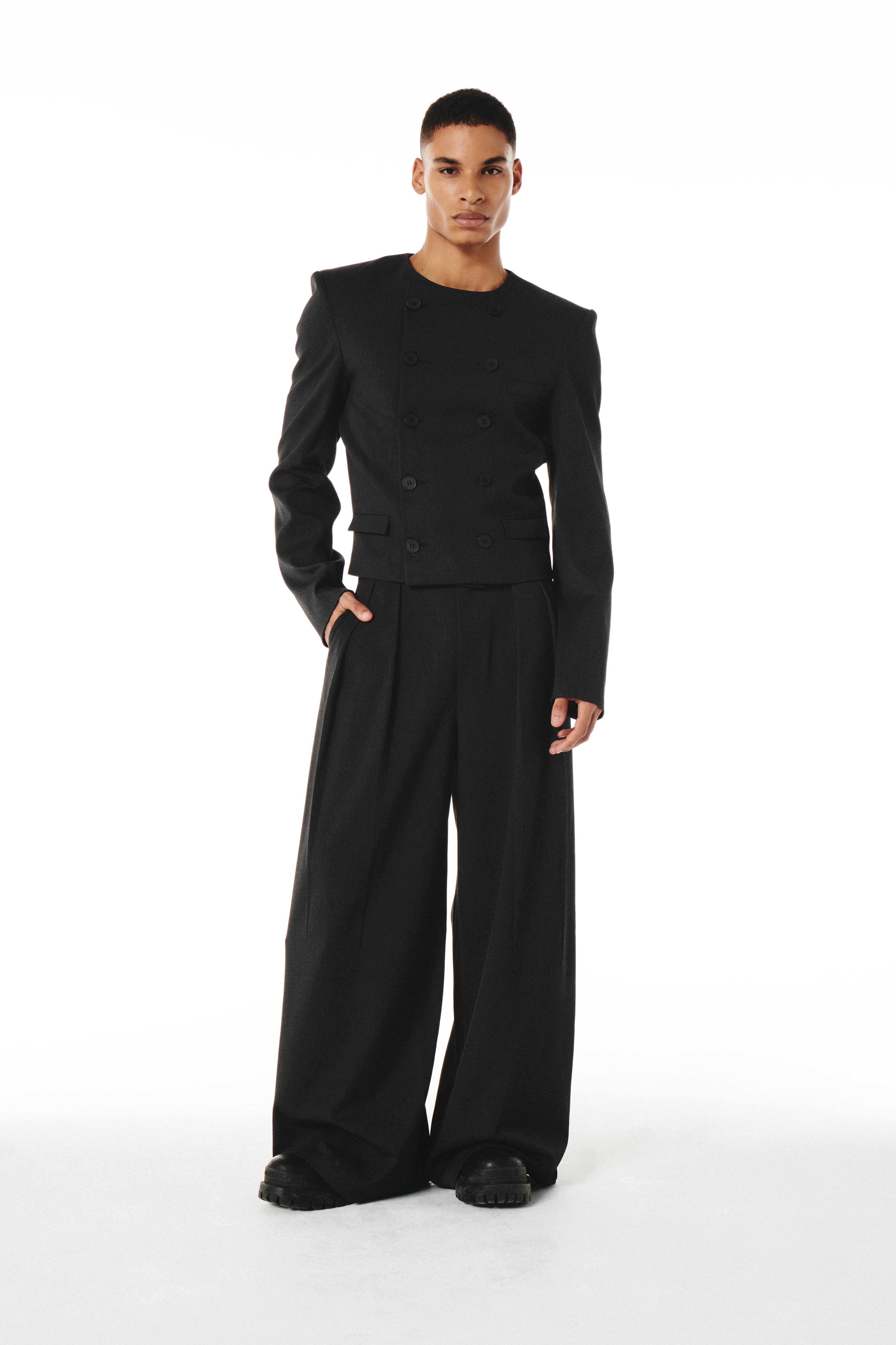Gustave Blazer Charcoal