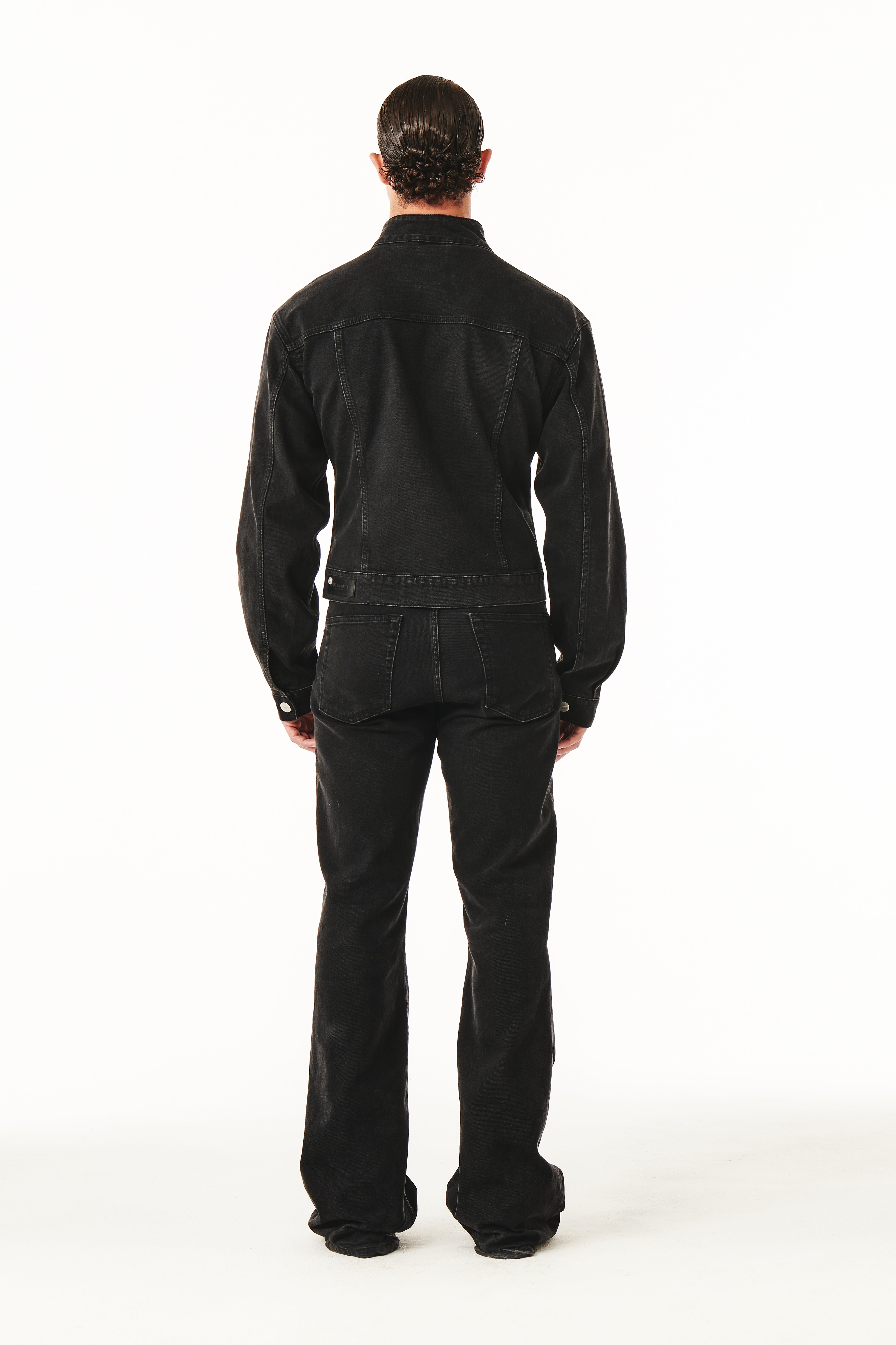 Orion Denim Jacket Washed Black