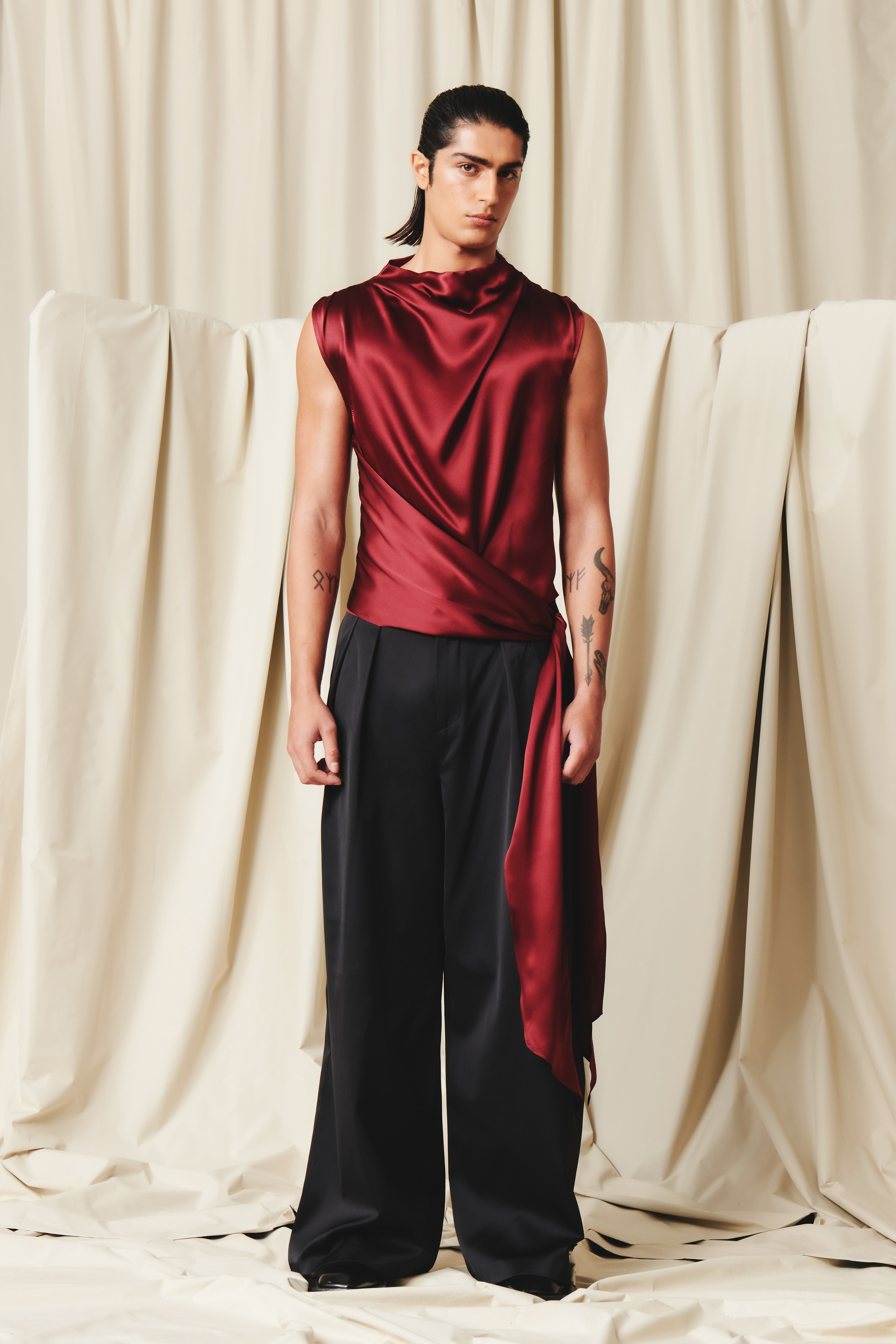 Pierson Top Bordeaux SILK