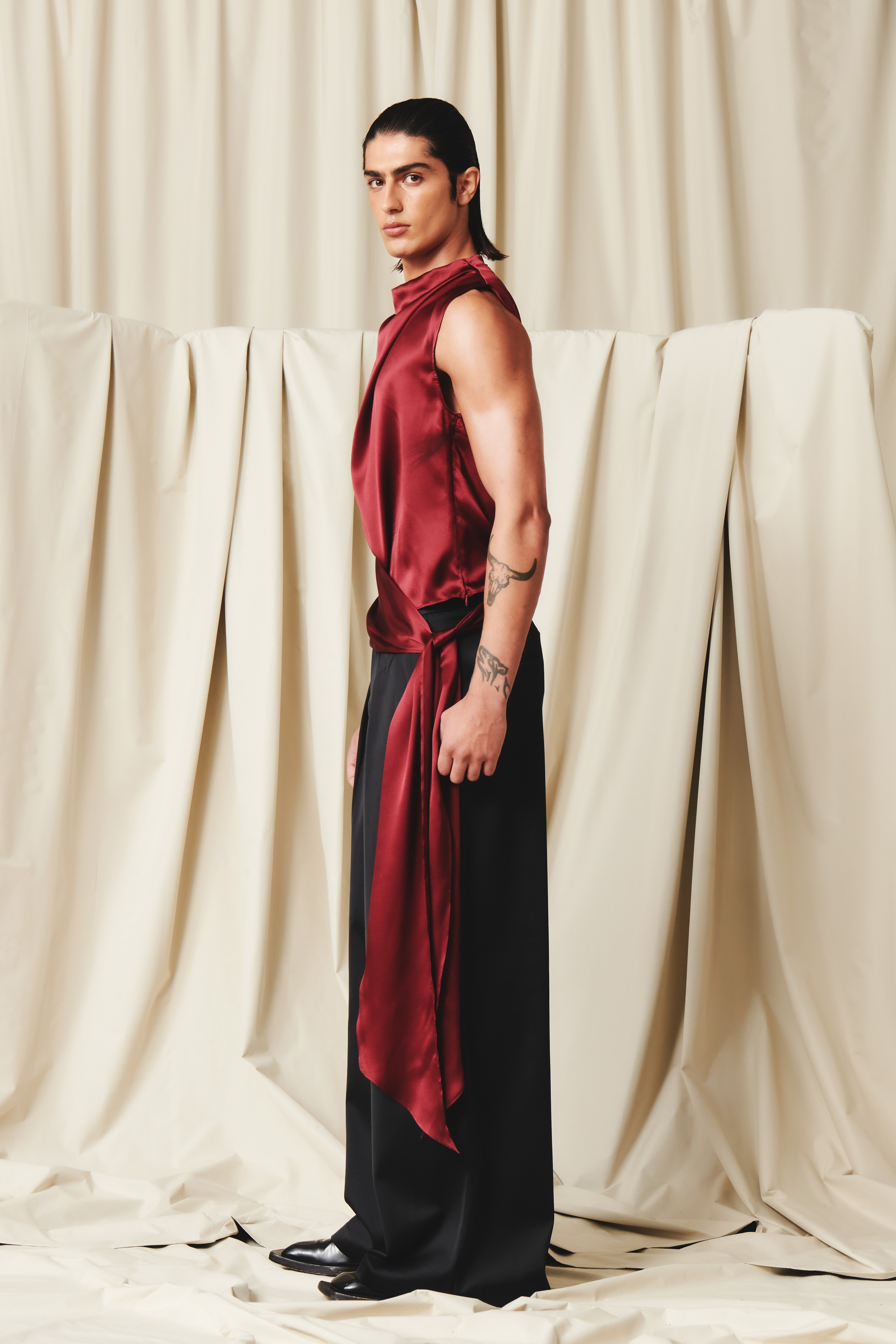 Pierson Top Bordeaux SILK