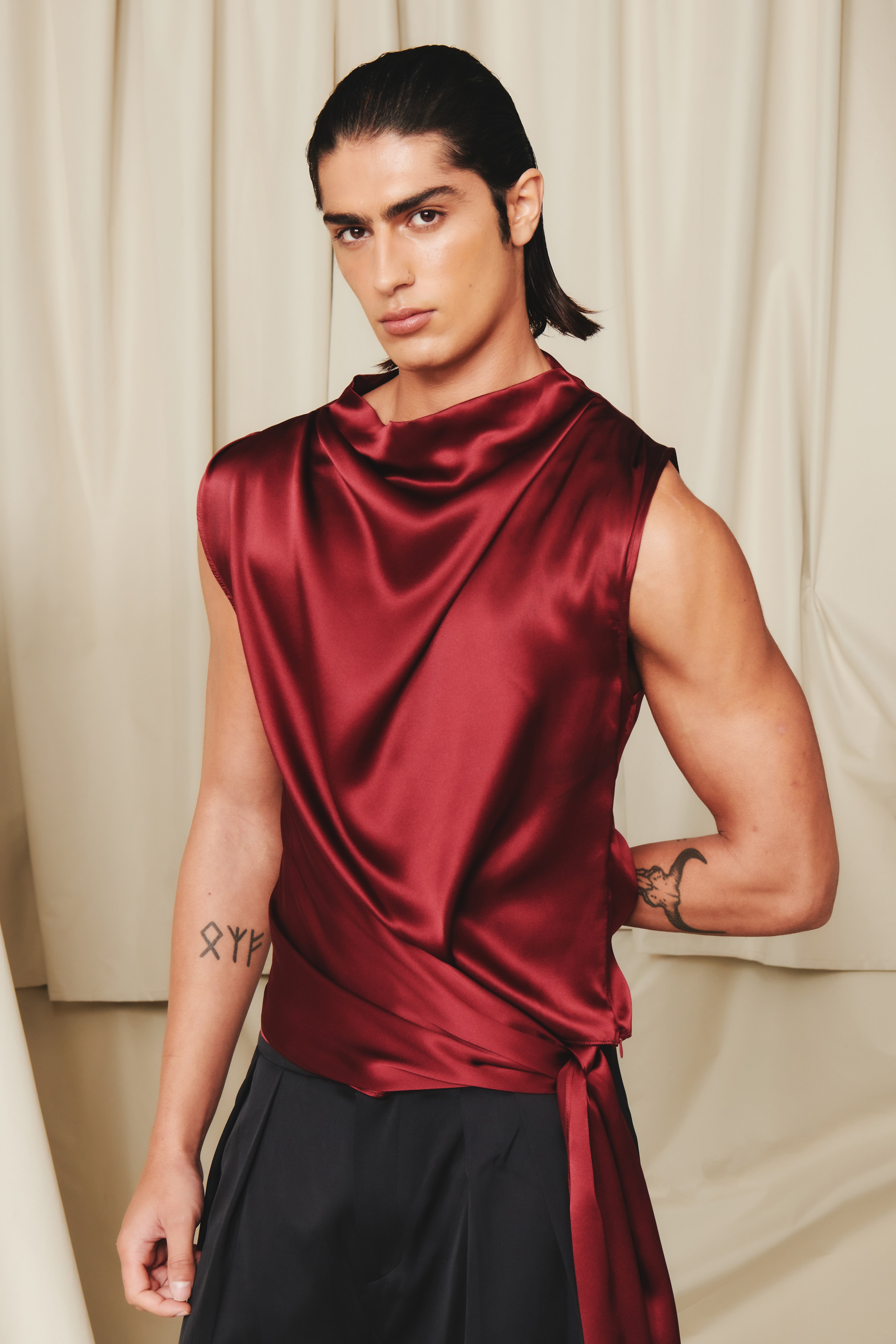 Pierson Top Bordeaux SILK