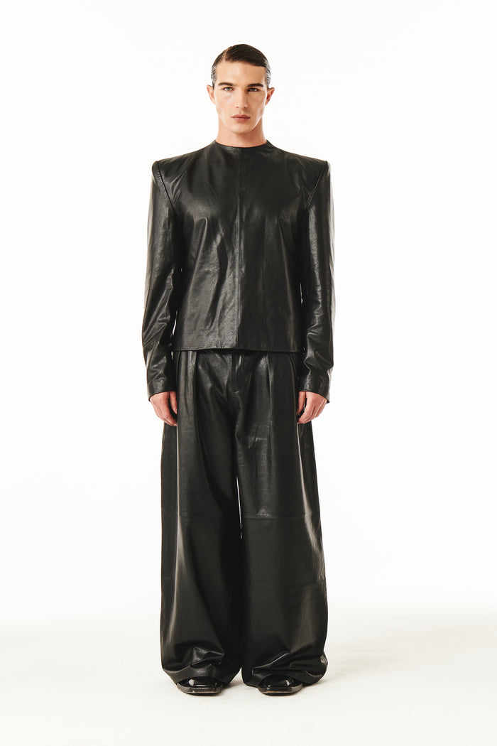 Eros Pant Black Leather
