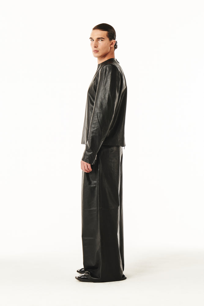 Kurt Black Leather