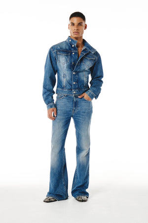 
            
                Load image into Gallery viewer, Orion Denim Jacket Blue
            
        