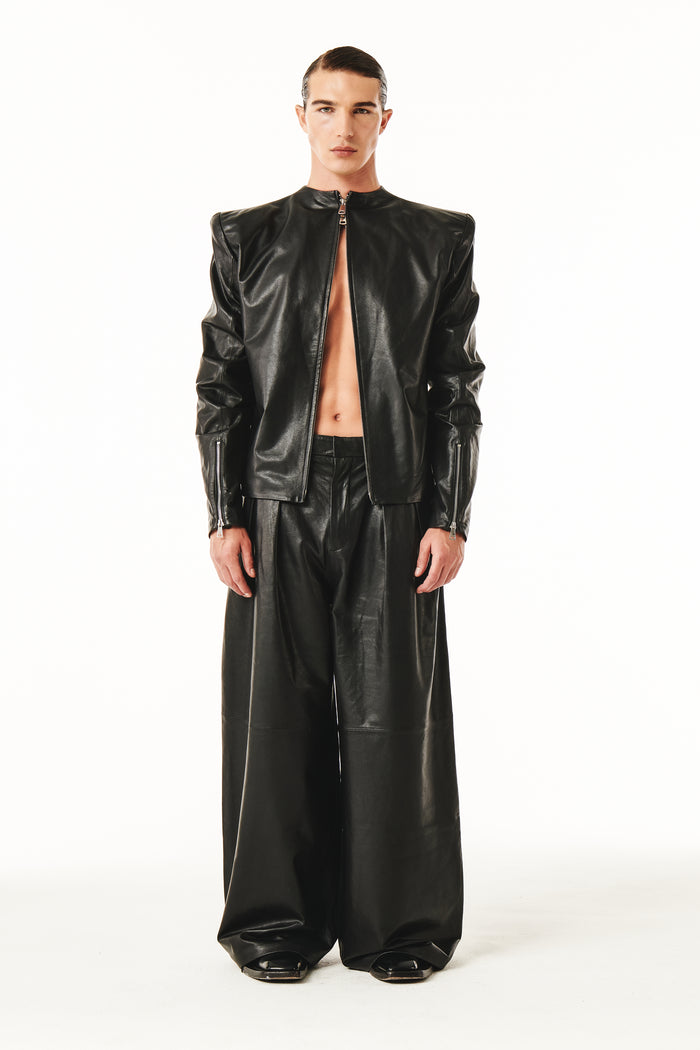 Kurt Black Leather