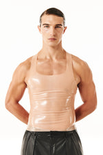 Carlise Latex Tank Peach
