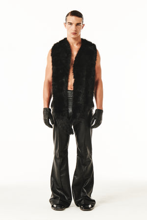 
            
                Load image into Gallery viewer, Claire Fur Scarf Black
            
        