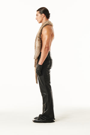 
            
                Load image into Gallery viewer, Claire Fur Scarf Natural
            
        