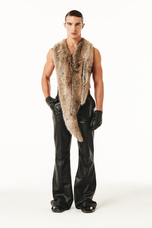 
            
                Load image into Gallery viewer, Claire Fur Scarf Natural
            
        