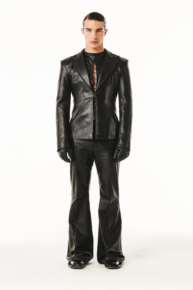 Leonie Pant Black Leather