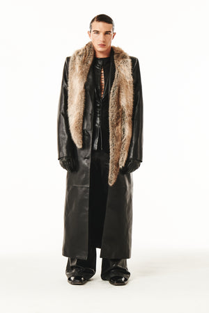 
            
                Load image into Gallery viewer, Claire Fur Scarf Natural
            
        