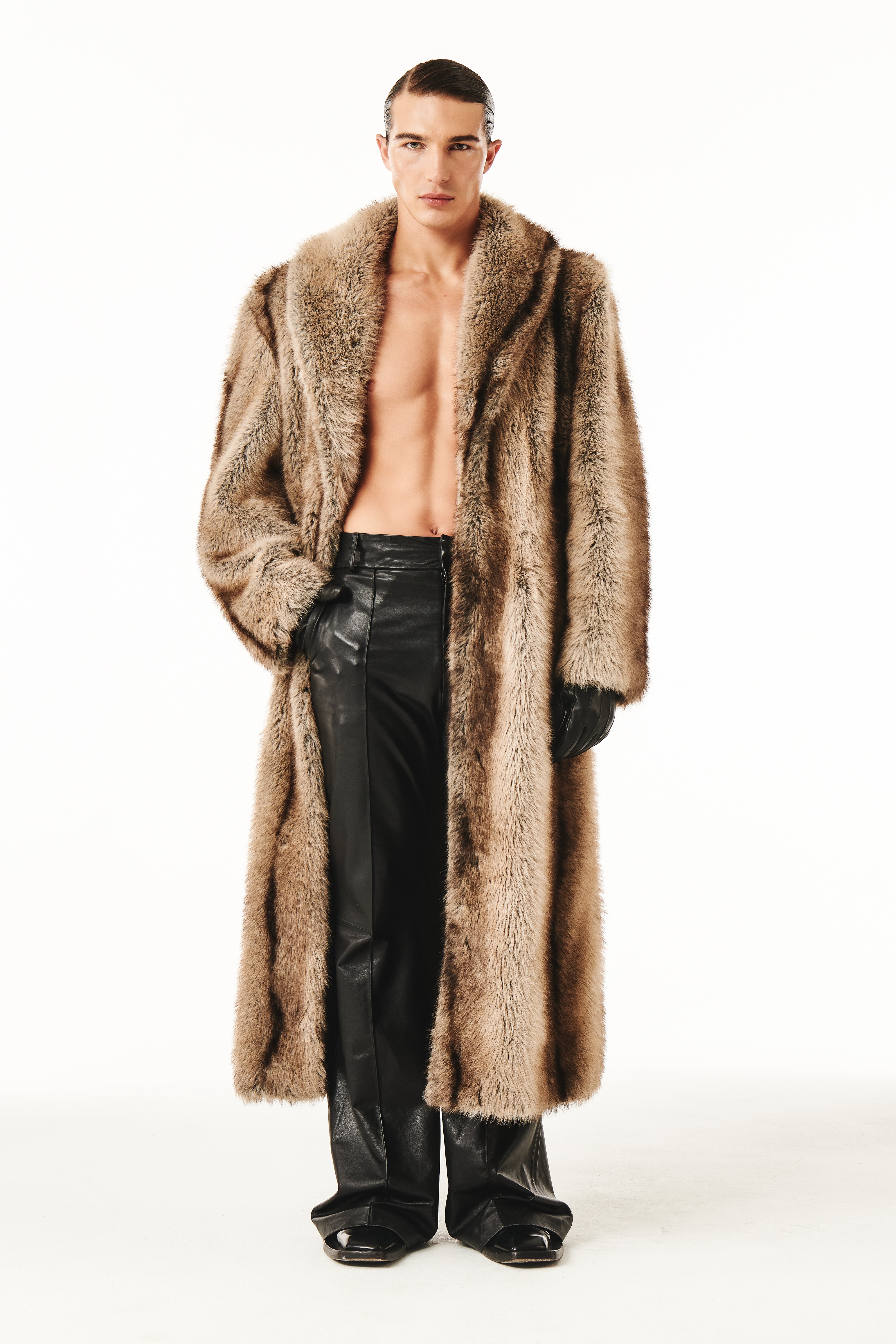 Julius Fur Jacket Natural