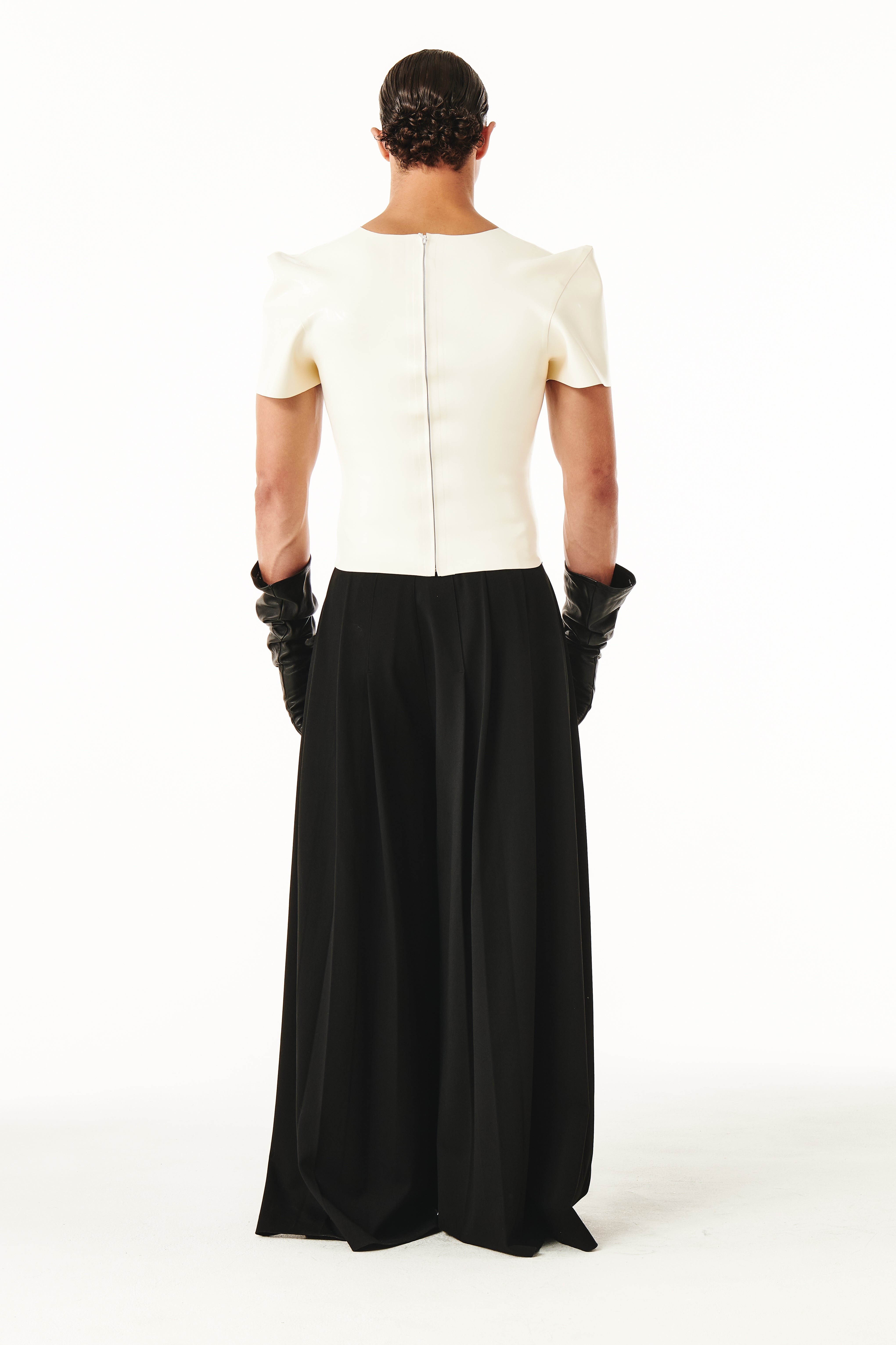 Louis Latex Tee White