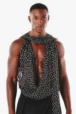 Florentine Spots Top SILK