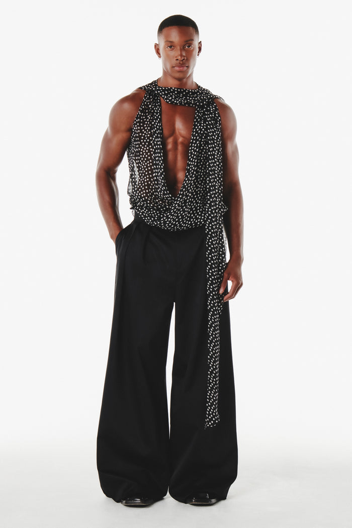 Florentine Spots Top SILK