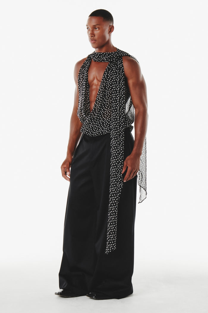 Florentine Spots Top SILK