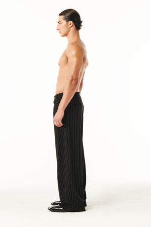 
            
                Load image into Gallery viewer, Benjamin Pants Black Pinstripe
            
        