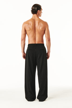 
            
                Load image into Gallery viewer, Benjamin Pants Black Pinstripe
            
        