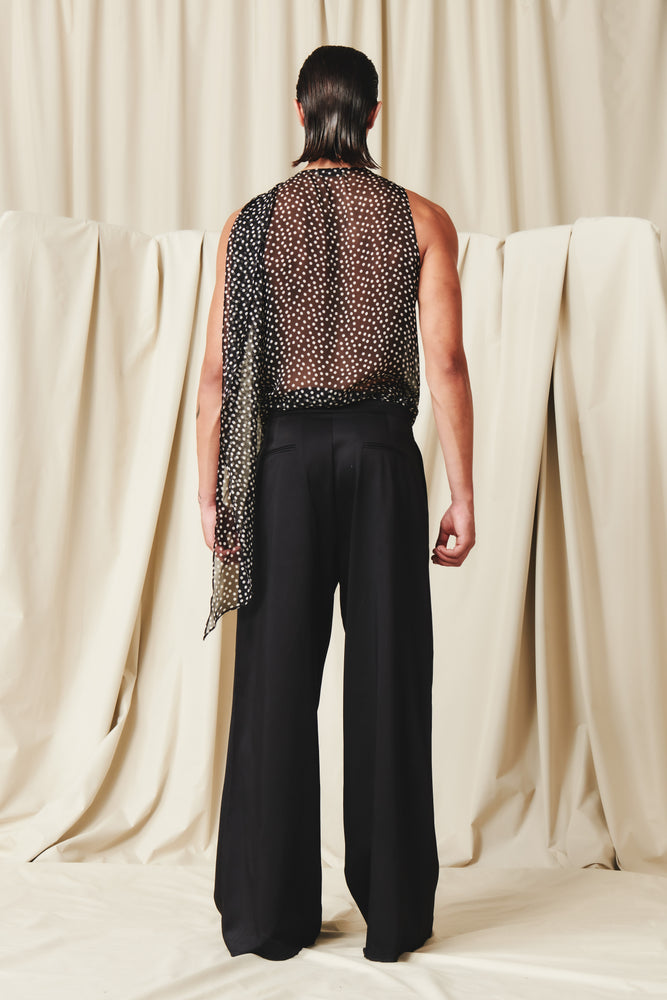 Florentine Spots Top SILK