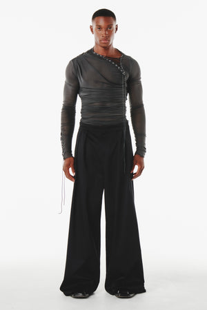 
            
                Load image into Gallery viewer, Blaise Top Grey Mesh
            
        