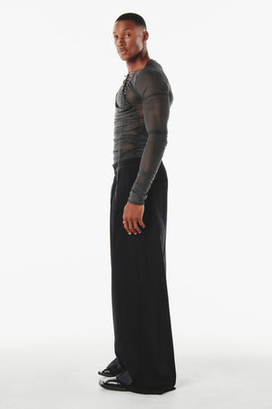 
            
                Load image into Gallery viewer, Blaise Top Grey Mesh
            
        