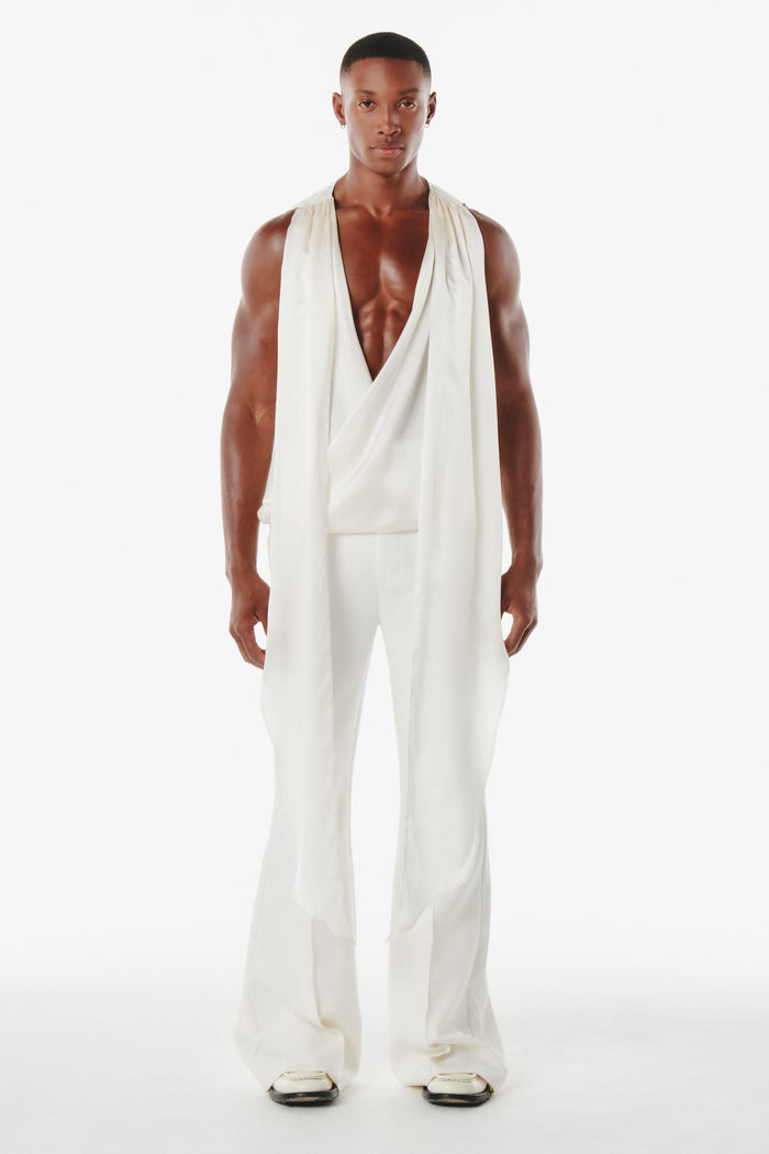 Florentine Top Ivory SILK