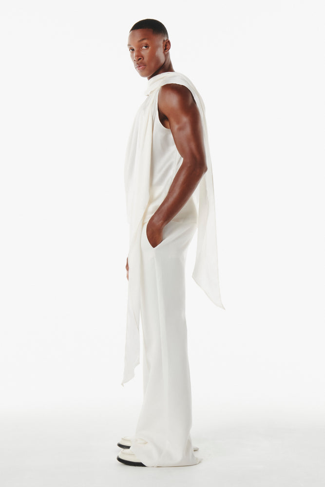 Florentine Top Ivory SILK