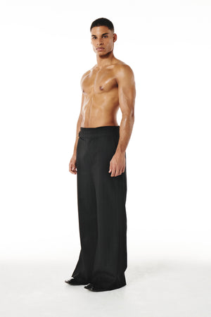 
            
                Load image into Gallery viewer, Axel Pants Black and Brown pinestripe
            
        