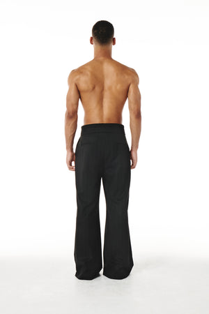 
            
                Load image into Gallery viewer, Axel Pants Black and Brown pinestripe
            
        