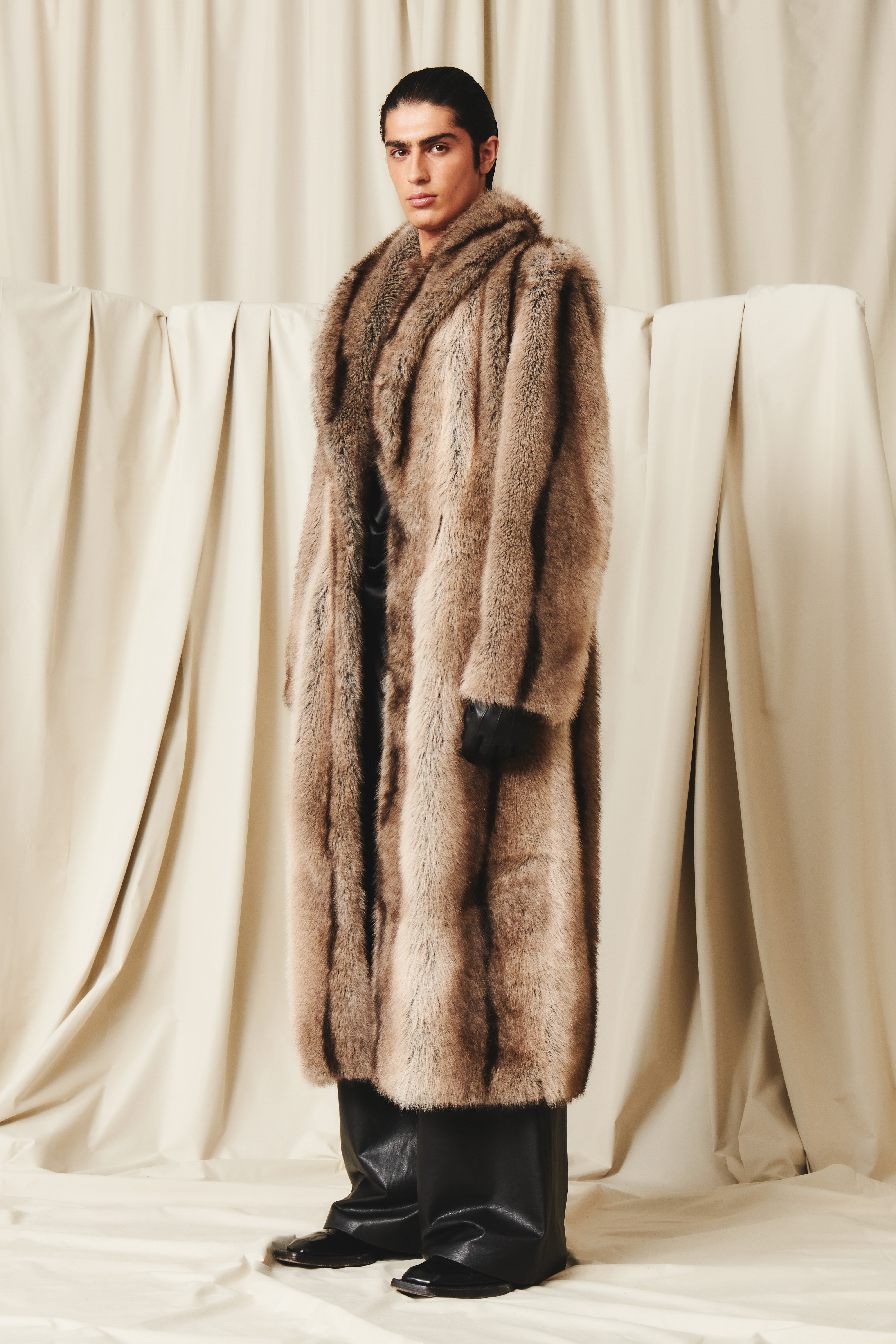 Julius Fur Jacket Natural