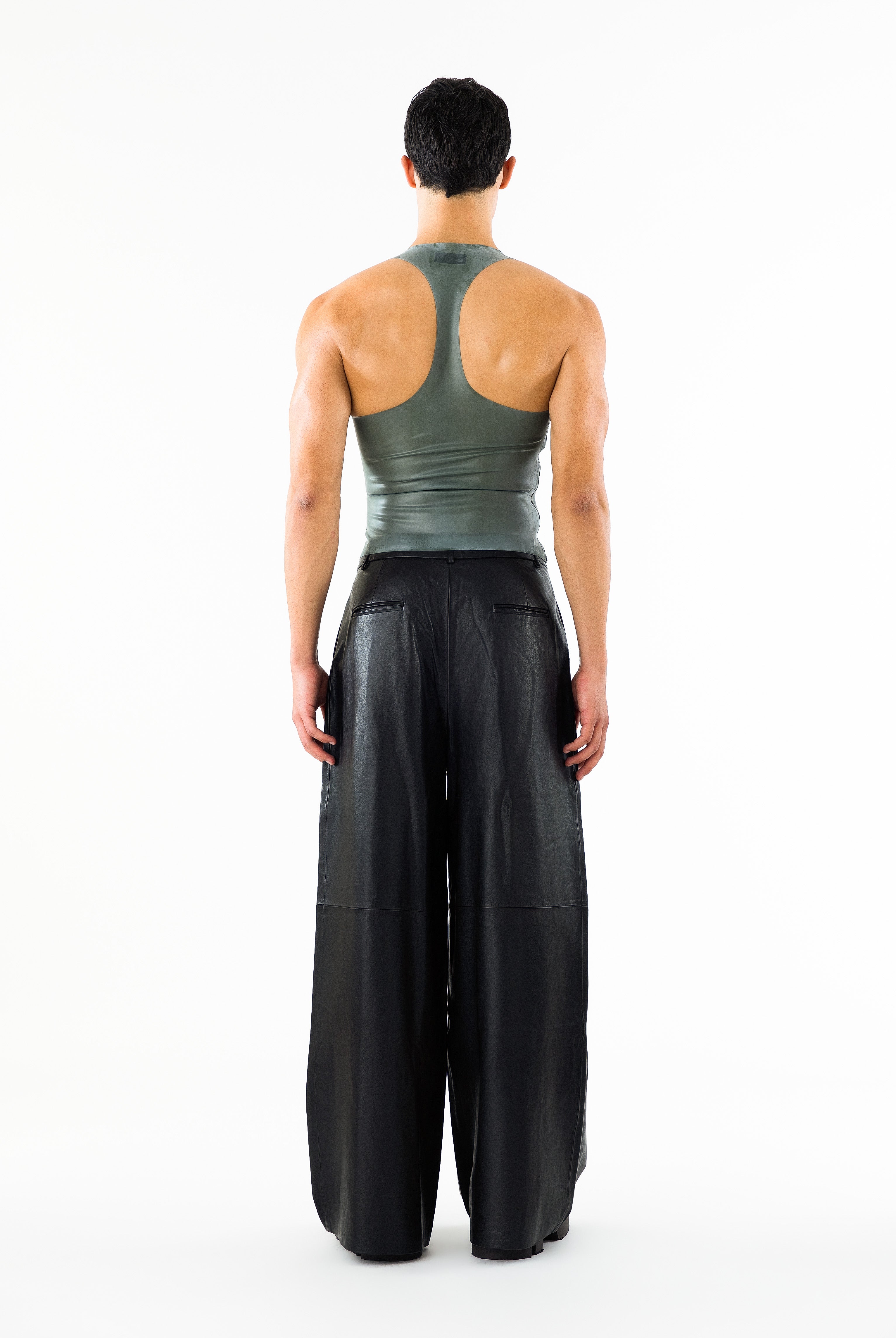 Carlise Latex Tank Olive