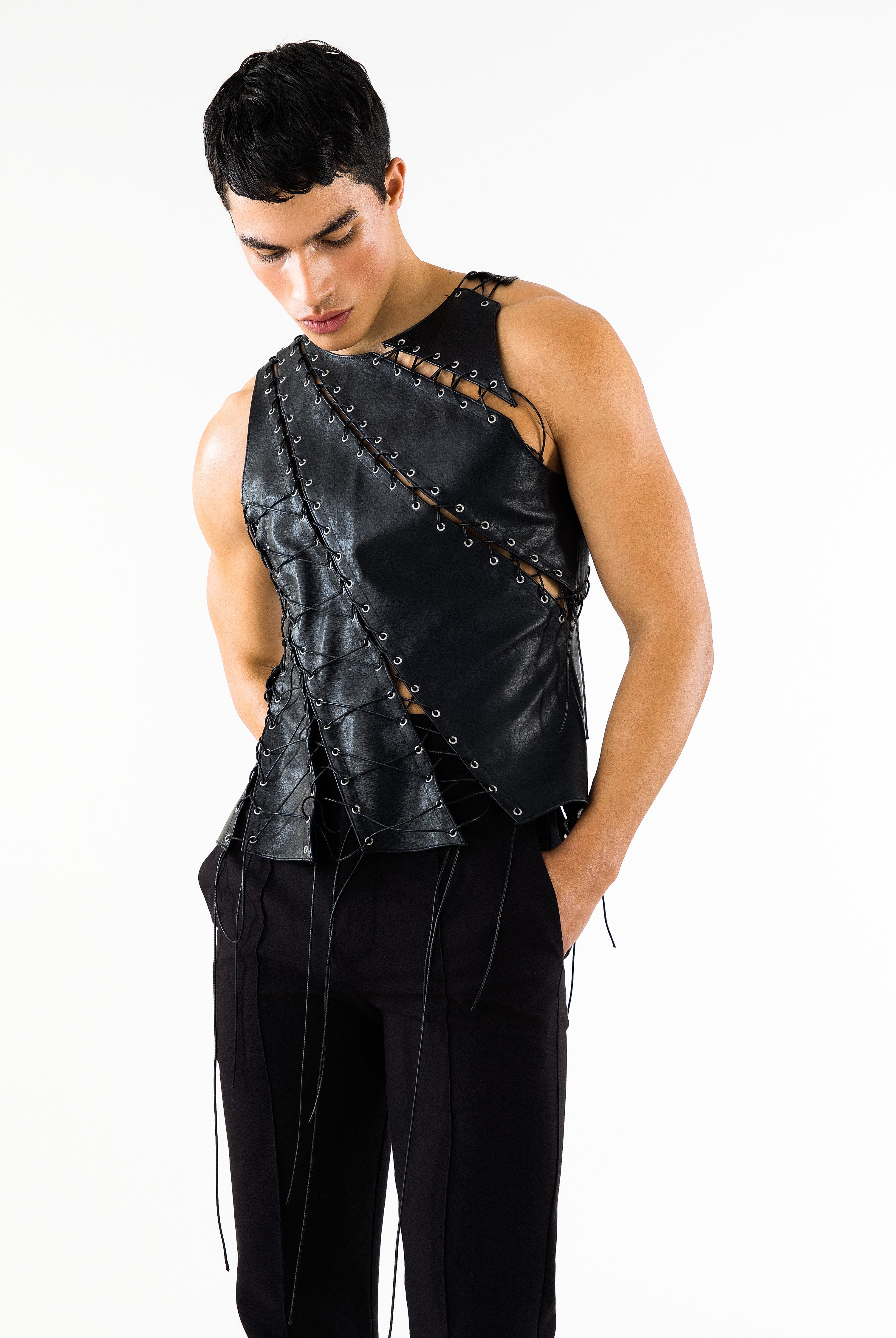 Cole Top Leather Black