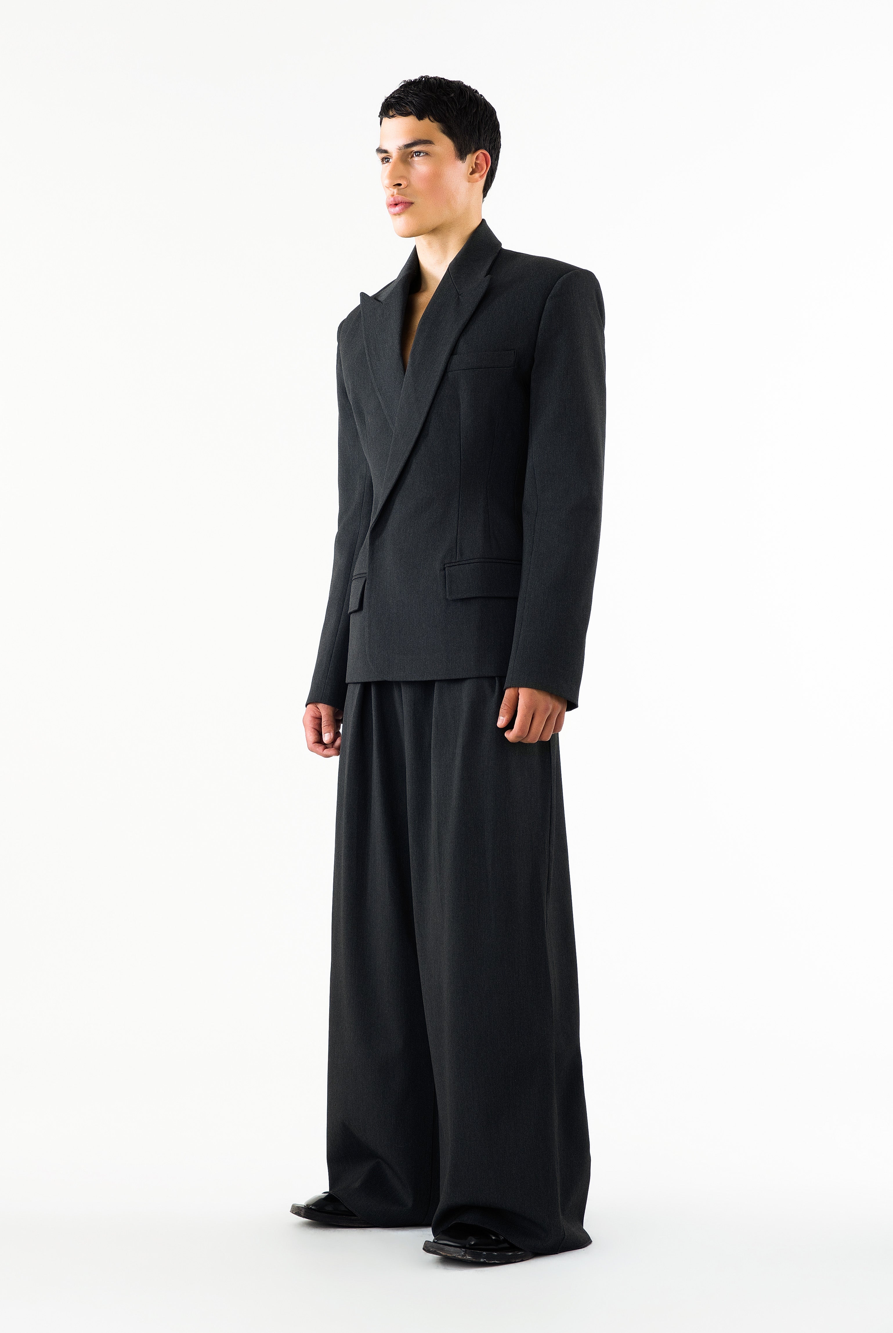 Yann Blazer Charcoal