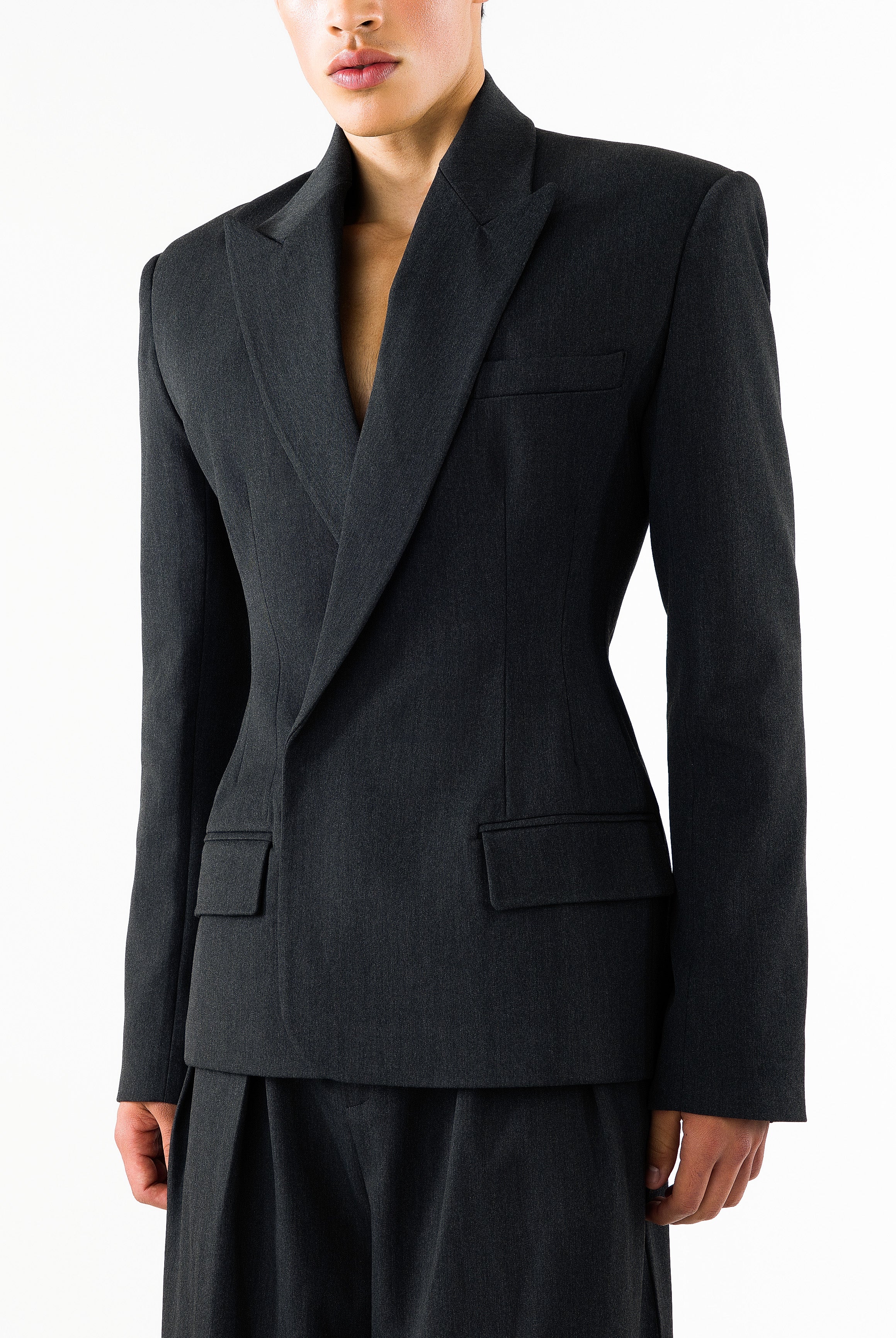 Yann Blazer Charcoal