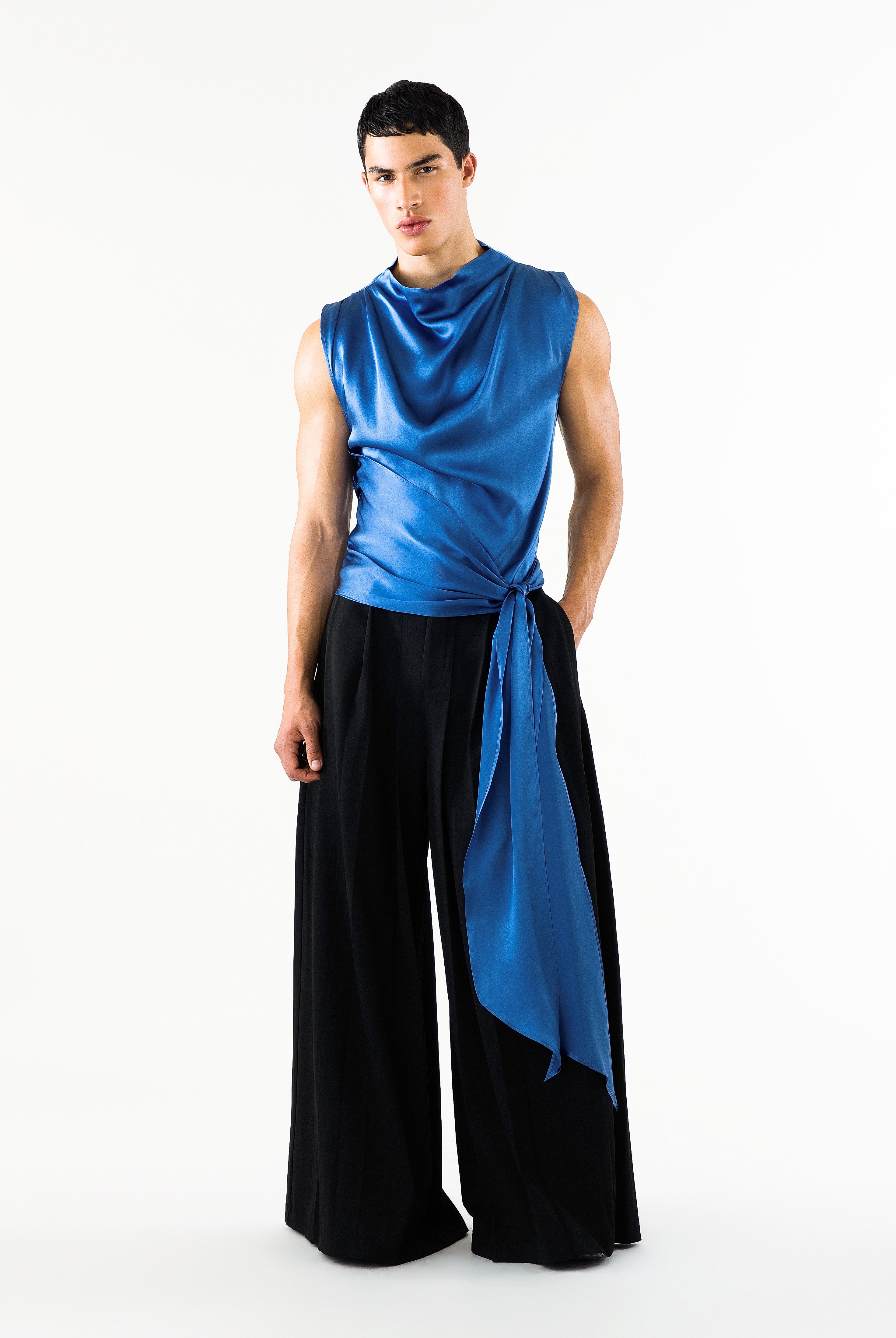 Pierson Top Blue SILK