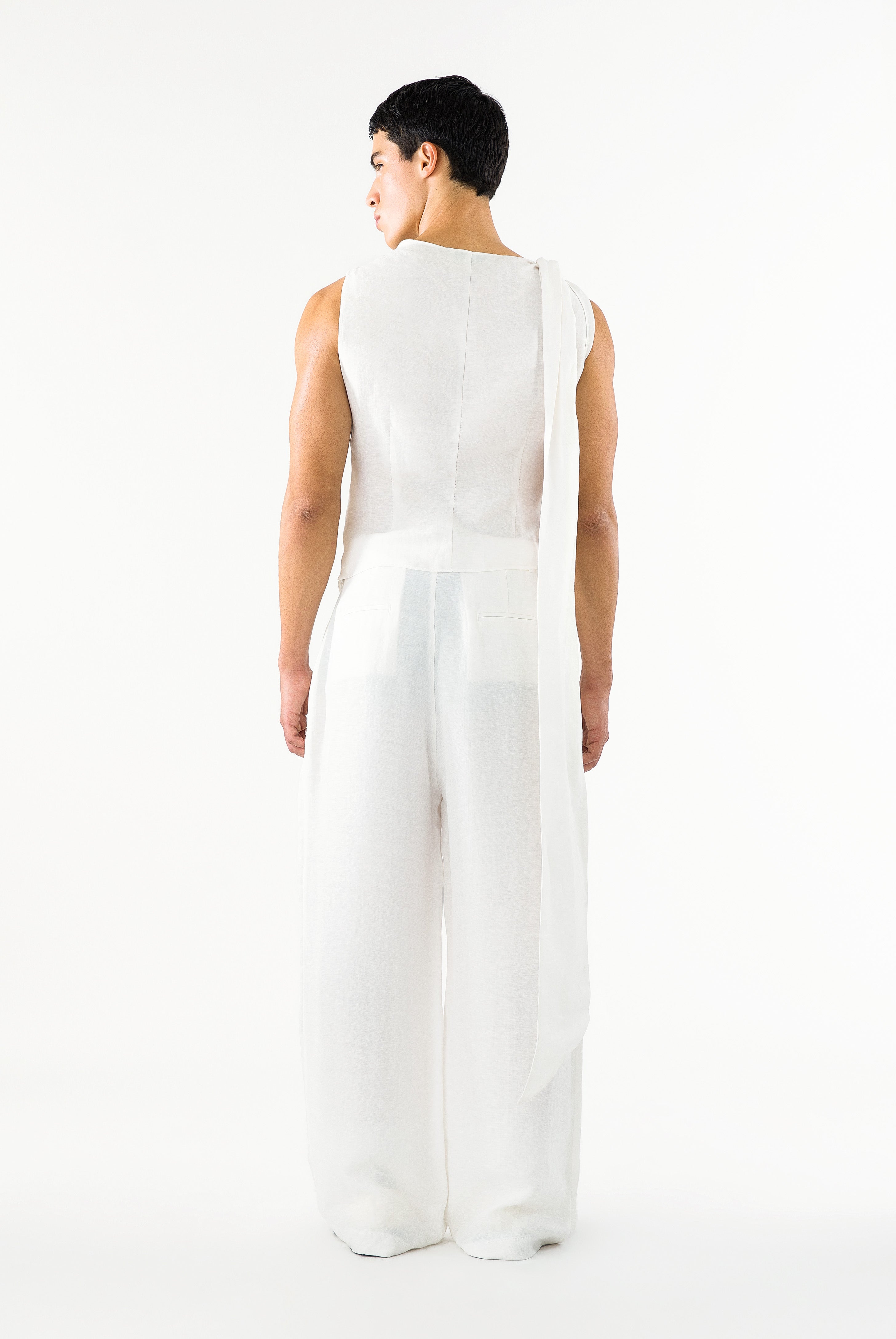 Ash Top Ivory Linen