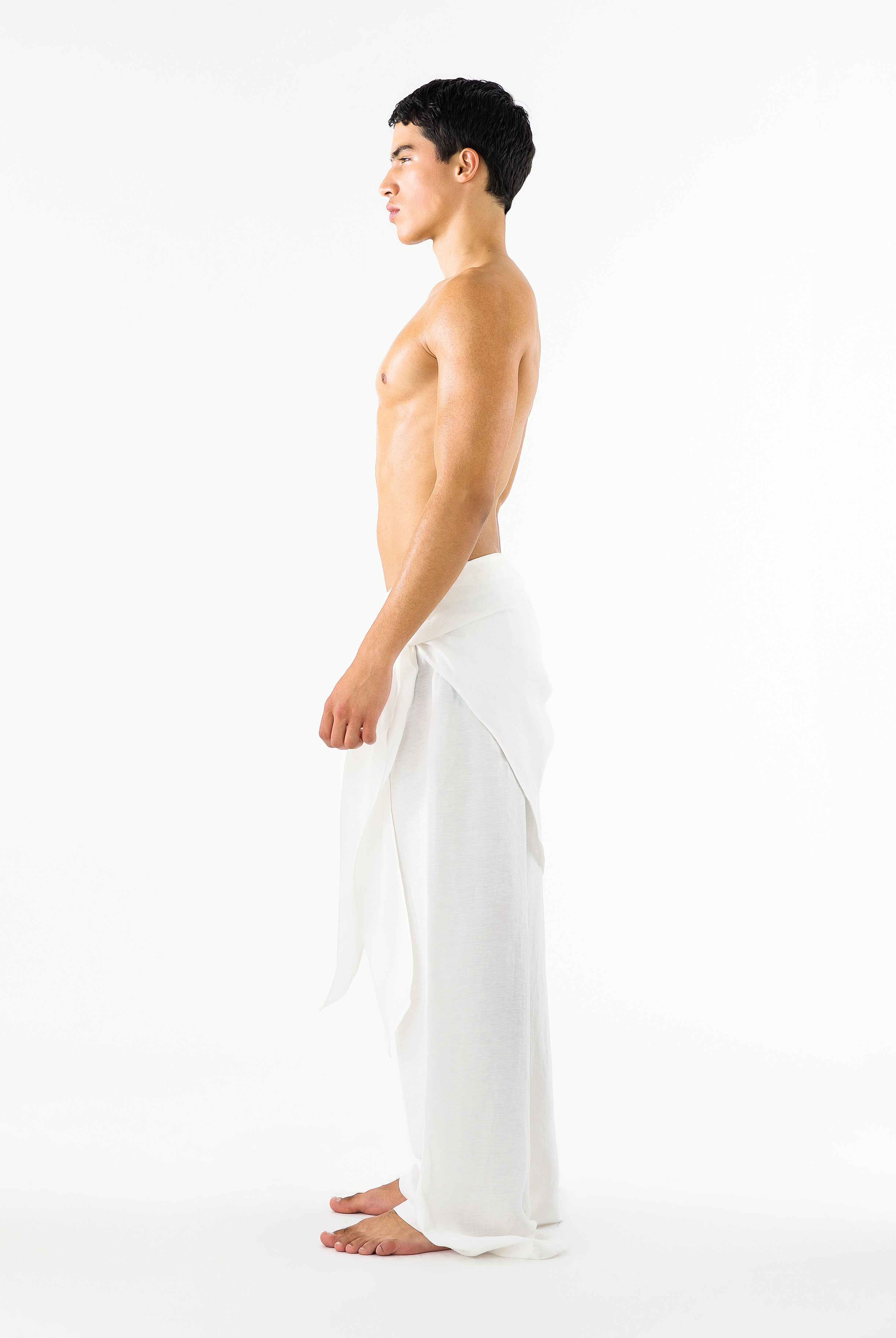 Lucile Pants Ivory Linen